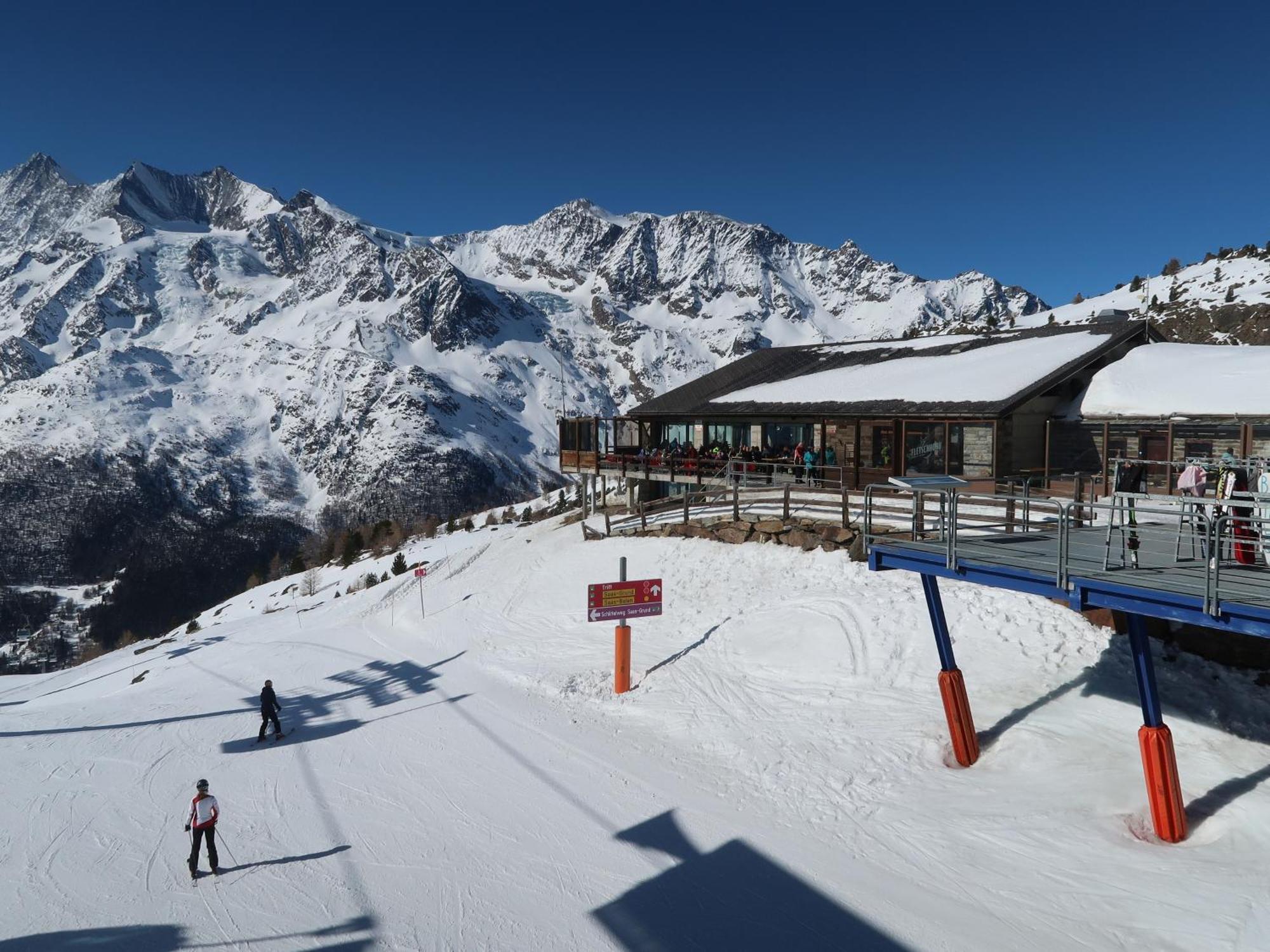 Вилла Residenz Edelweiss Saas320 Экстерьер фото